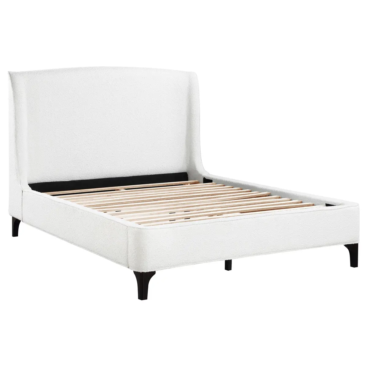 Mosby Wingback Platform Bed 1