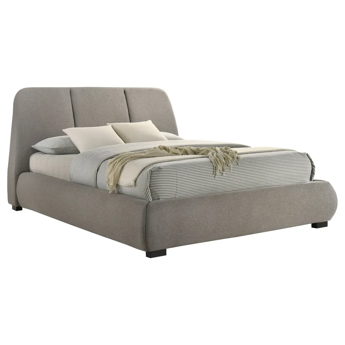 Mokena Panel Platform Bed 3
