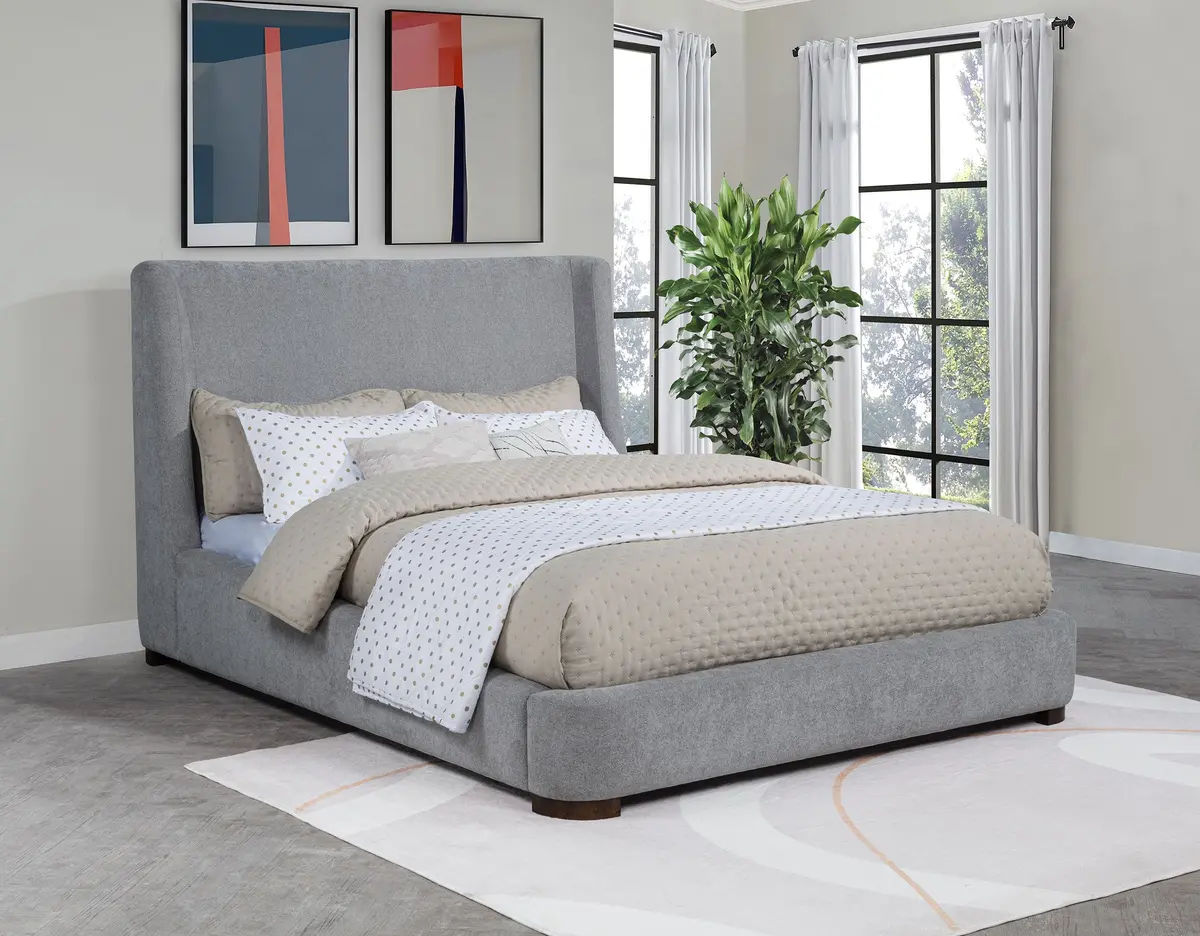 Rennes Wingback Platform Bed 2
