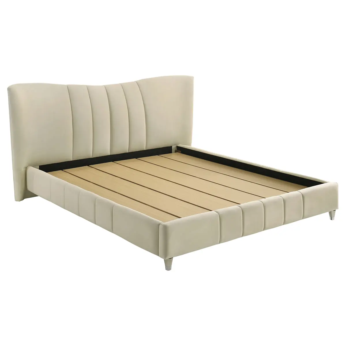 Evelyn Panel Platform Bed 2