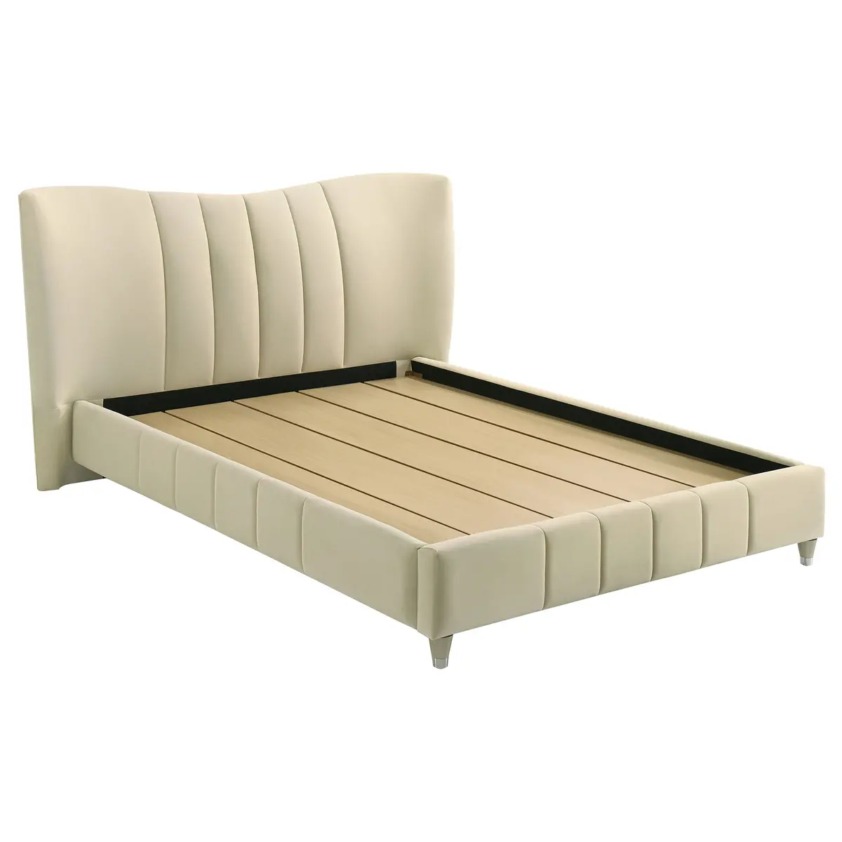 Evelyn Panel Platform Bed 1