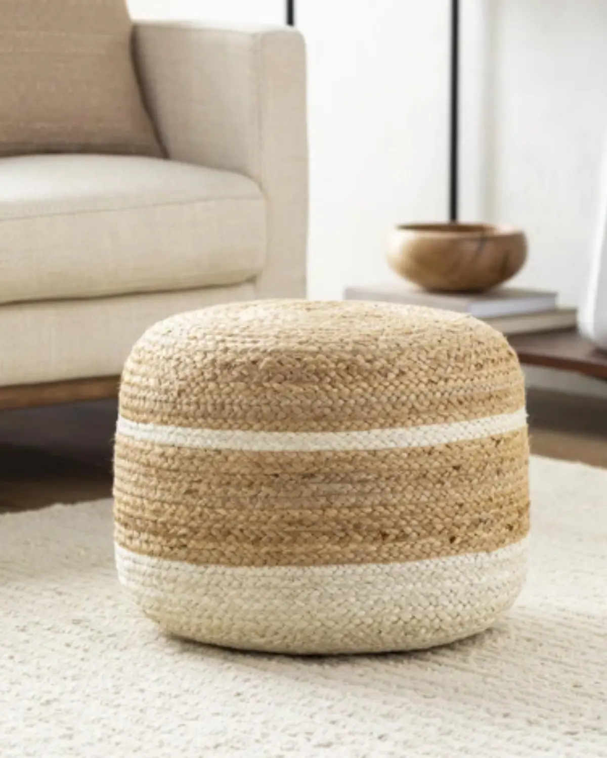 Dune - Cylindrical Pouf 1