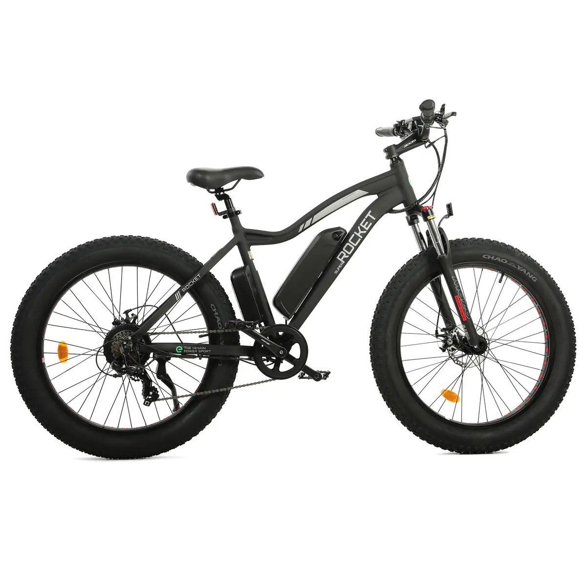 Ecotric 500W Rocket Fat Tire Beach Snow Electric Bike 2