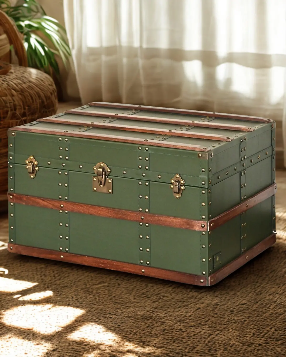 Divine - Bed End Leather Trunk 1