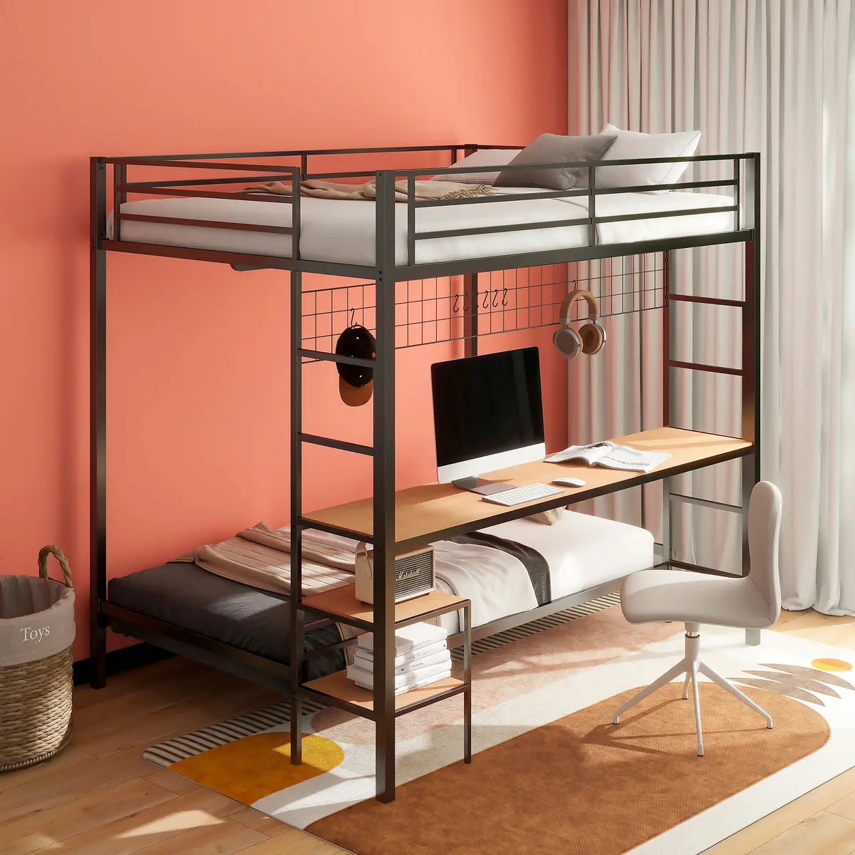 Bettoni Workstation Bunk Bed 2