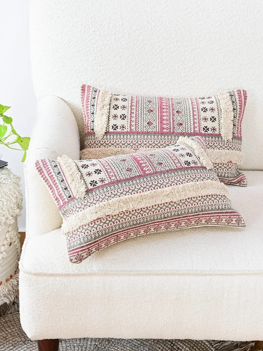 Striata- Lumbar Cushion Cover 1