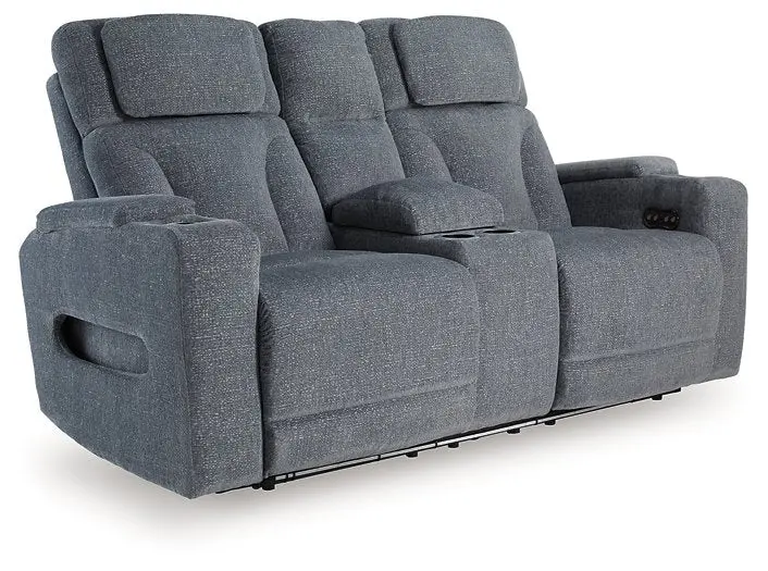 Studio Cave Power Reclining Loveseat With Console 1