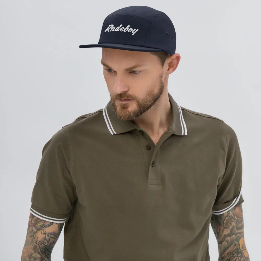 Short Handstyle Five Panel Cap 1