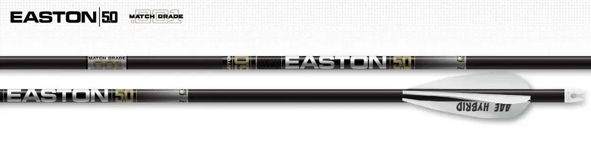 Easton 5.0 5Mm Match Grade Pro Series (Bare Shafts) 1