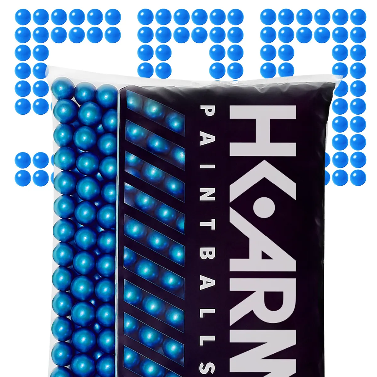 500Rd Scented Paintballs - Blueberry Smash 1