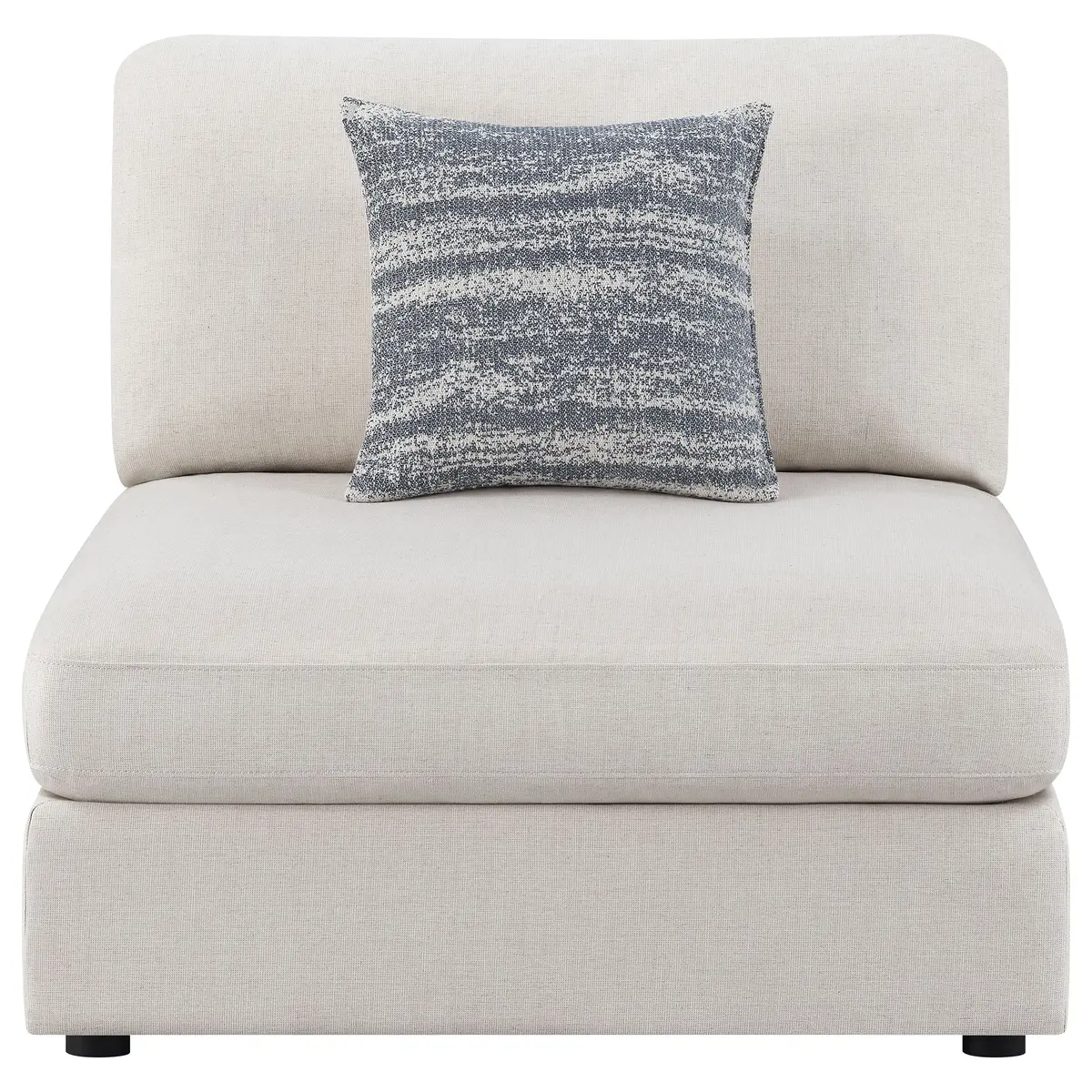 Serene Armless Chair 1