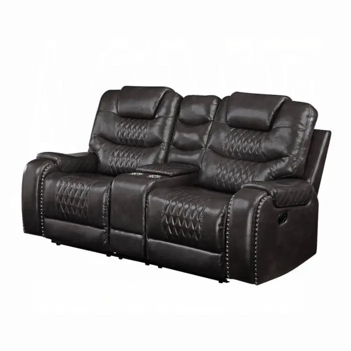 Braylon Motion Loveseat With Console 1