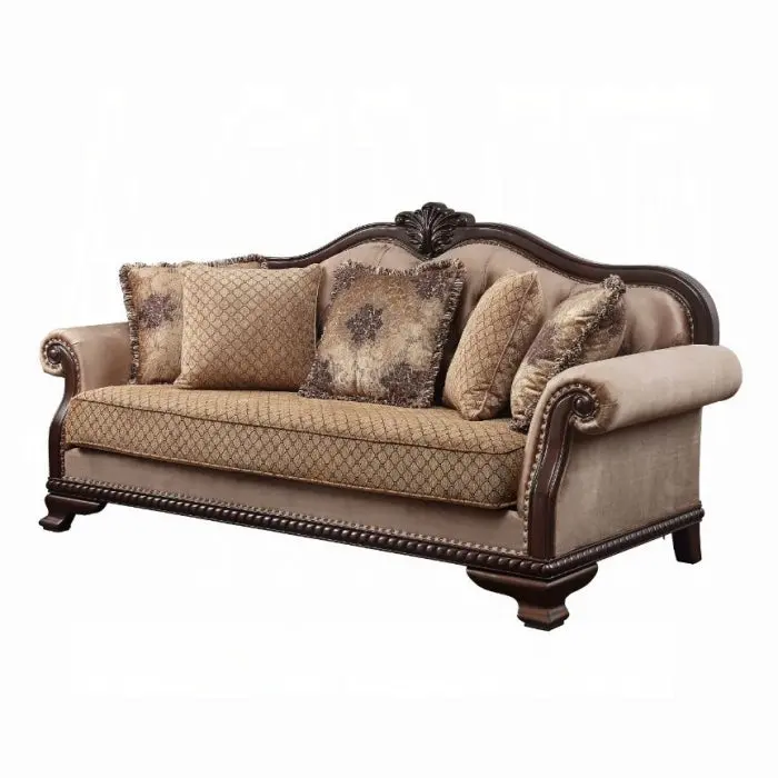 Chateau De Ville Sofa With 5 Pillows 1