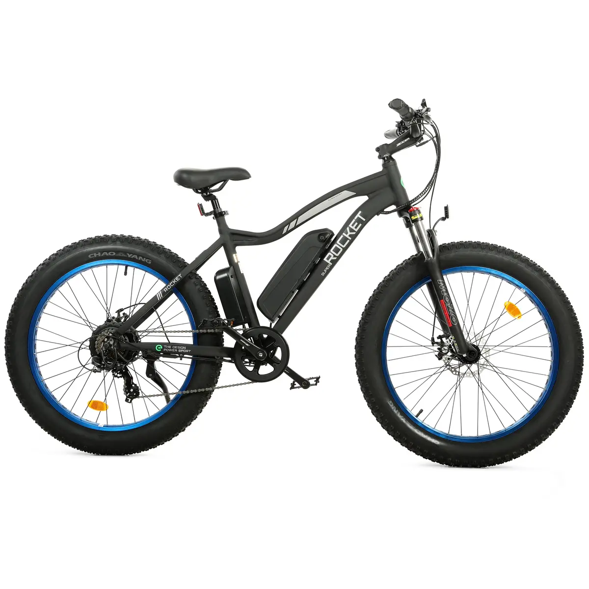 Ecotric 500W Rocket Fat Tire Beach Snow Electric Bike 2