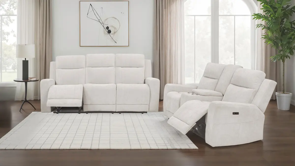 Kennett Power Reclining Sofa Set 1