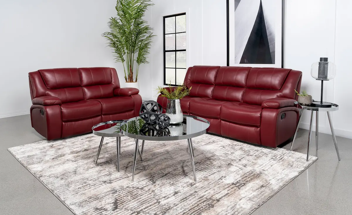 Camila Reclining Sofa Set 1