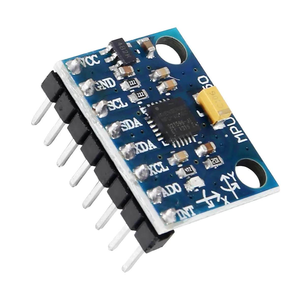 Mpu6050 3 Axis Gyroscope And 3 Axis Accelerometer Module Adopts 16 Bit Ad Converter Data Output Iic I2c For Arduino 1