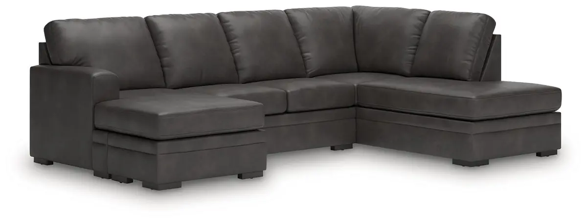 Lofton-Pike Sectional With Chaise 1