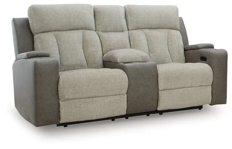 Whiplash Power Reclining Loveseat With Console 1