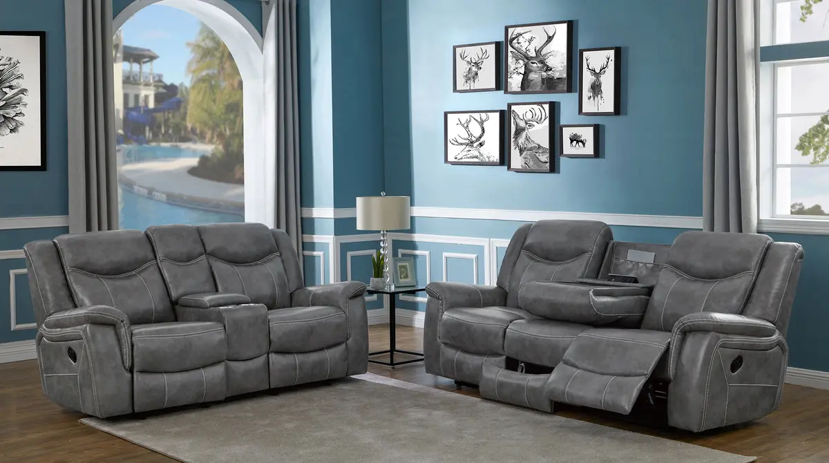 Conrad Reclining Sofa Set 1