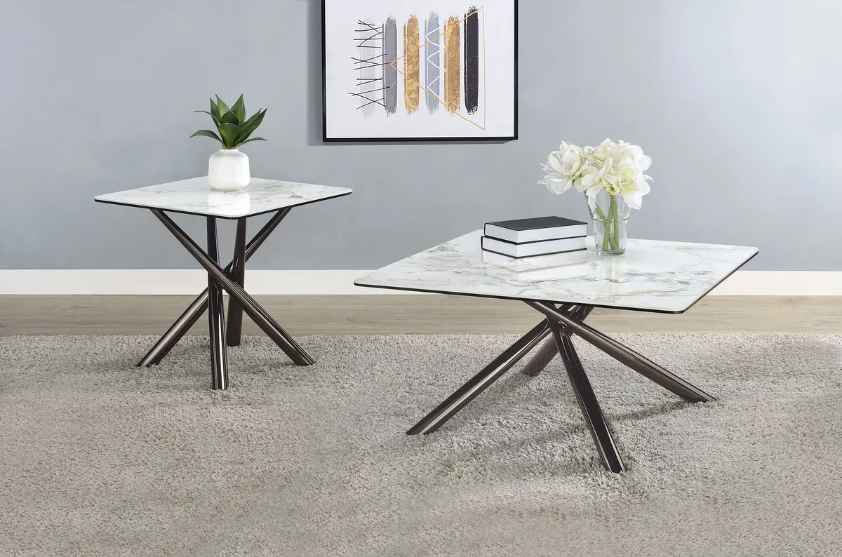 Carvell Coffee Table Set 1