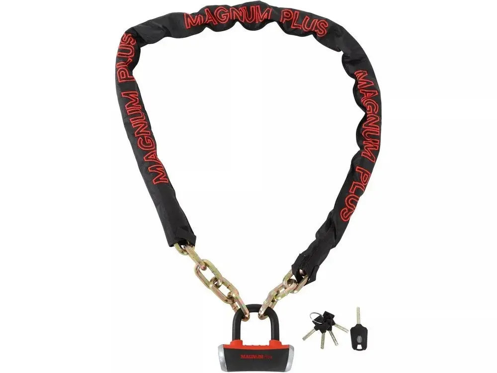 Magnum Plus Goliath Chain With Lock - Size 1.8M X 10Mm 1