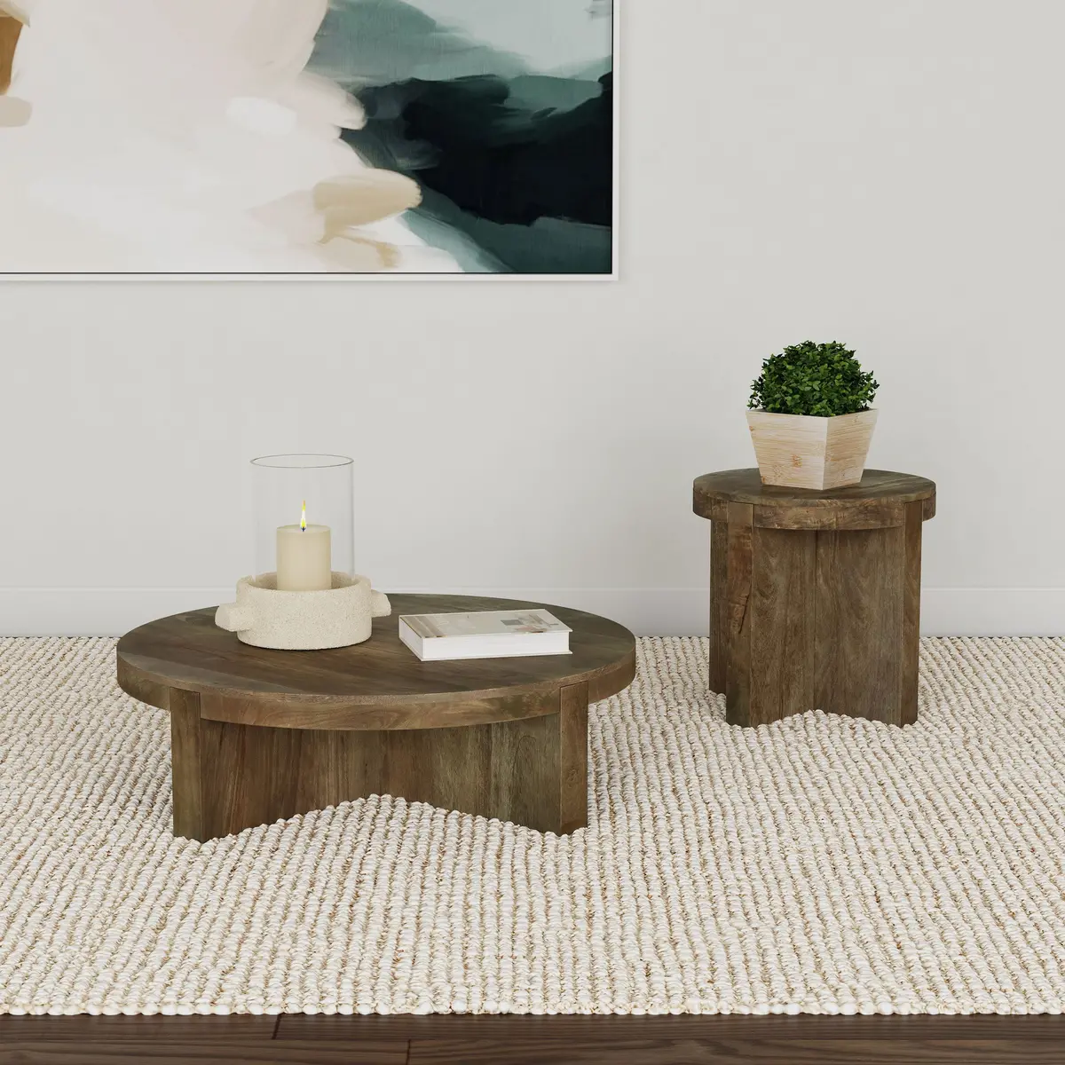 Kinkaid Coffee Table Set 1