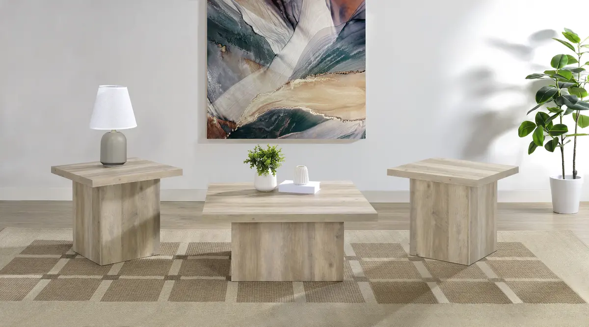 Devar Coffee Table Set 8