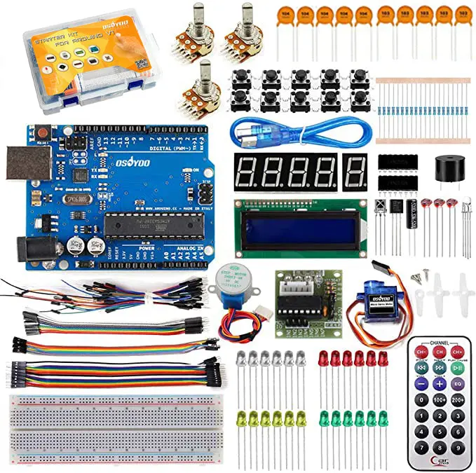 Osoyoo Starter Kit For Arduino Hardware And Coding Learning 1