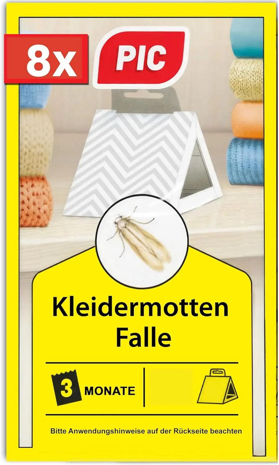 Pic Kleidermottenfalle 8X 1