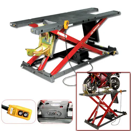 K&L Mc655r Hydraulic Bike Lift (Red Frame) 1