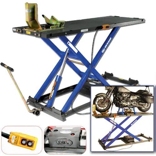 K&L Mc655r Hydraulic Bike Lift (Blue Frame) 1