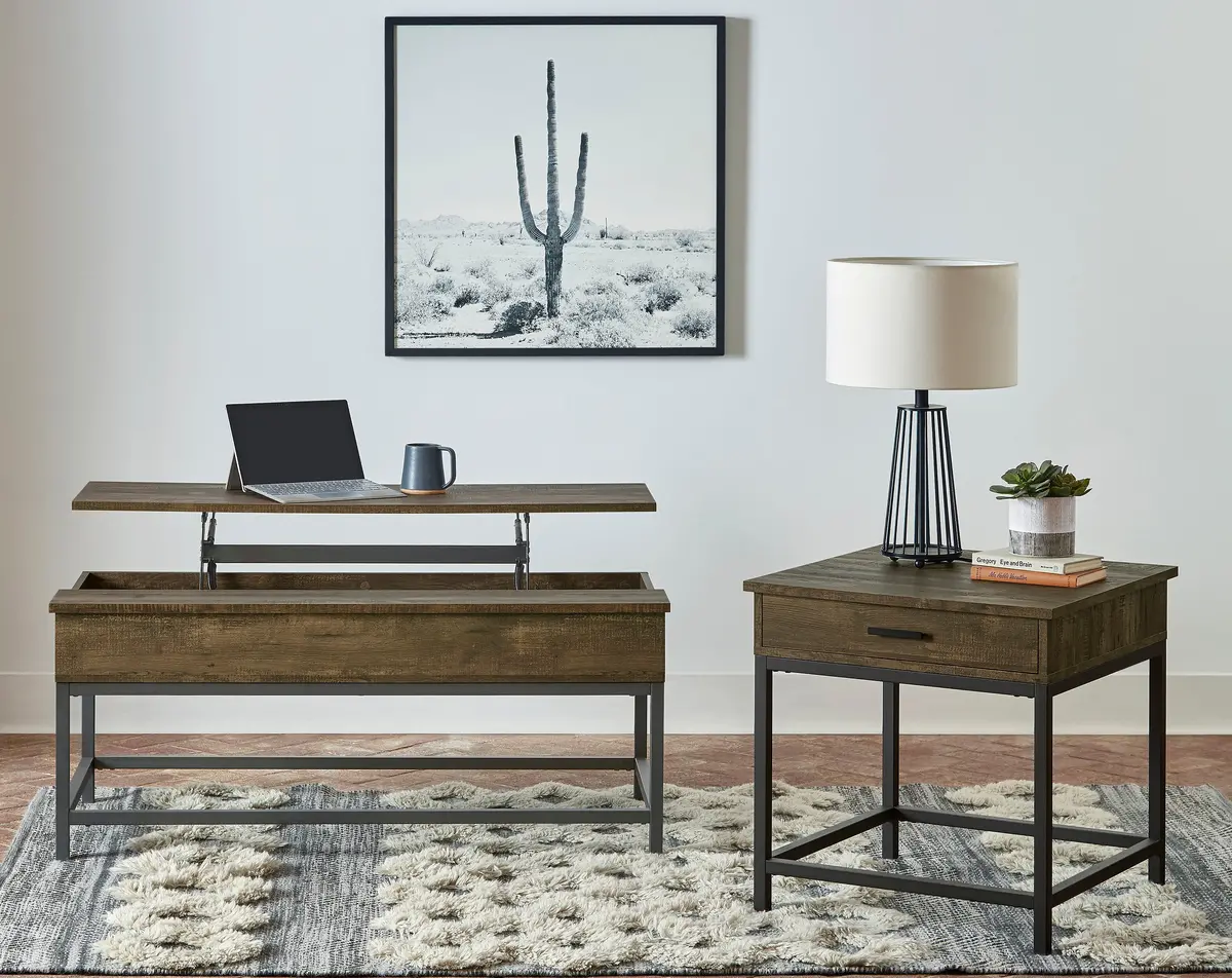 Byers Lift-Top Coffee Table Set 1
