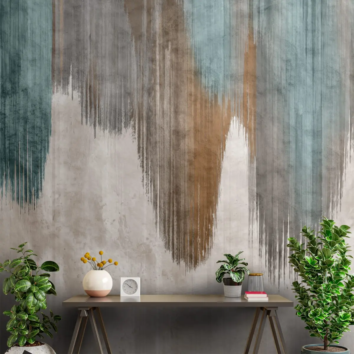 Dripping Paint, Premium Textured Wallpaper Design For Rooms, Customised 1