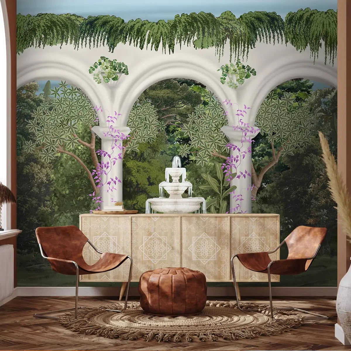 Saanjh, Foliage Theme Wallpaper For Walls 1