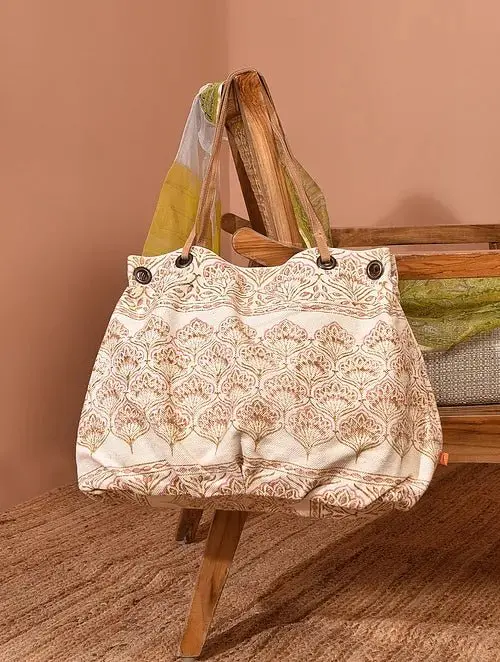 Sint - Block Printed Hand  Bag 1