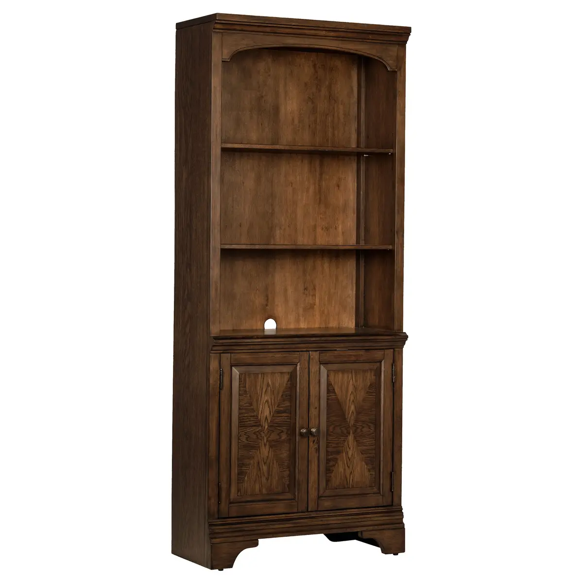 Hartshill Bookcase With Cabinet 1