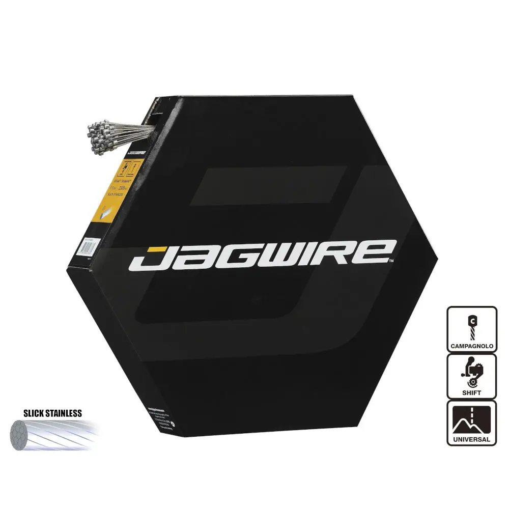 Jagwire Campagnolo Slick Stainless Shift Cable 1.1Mm X 2300Mm 1