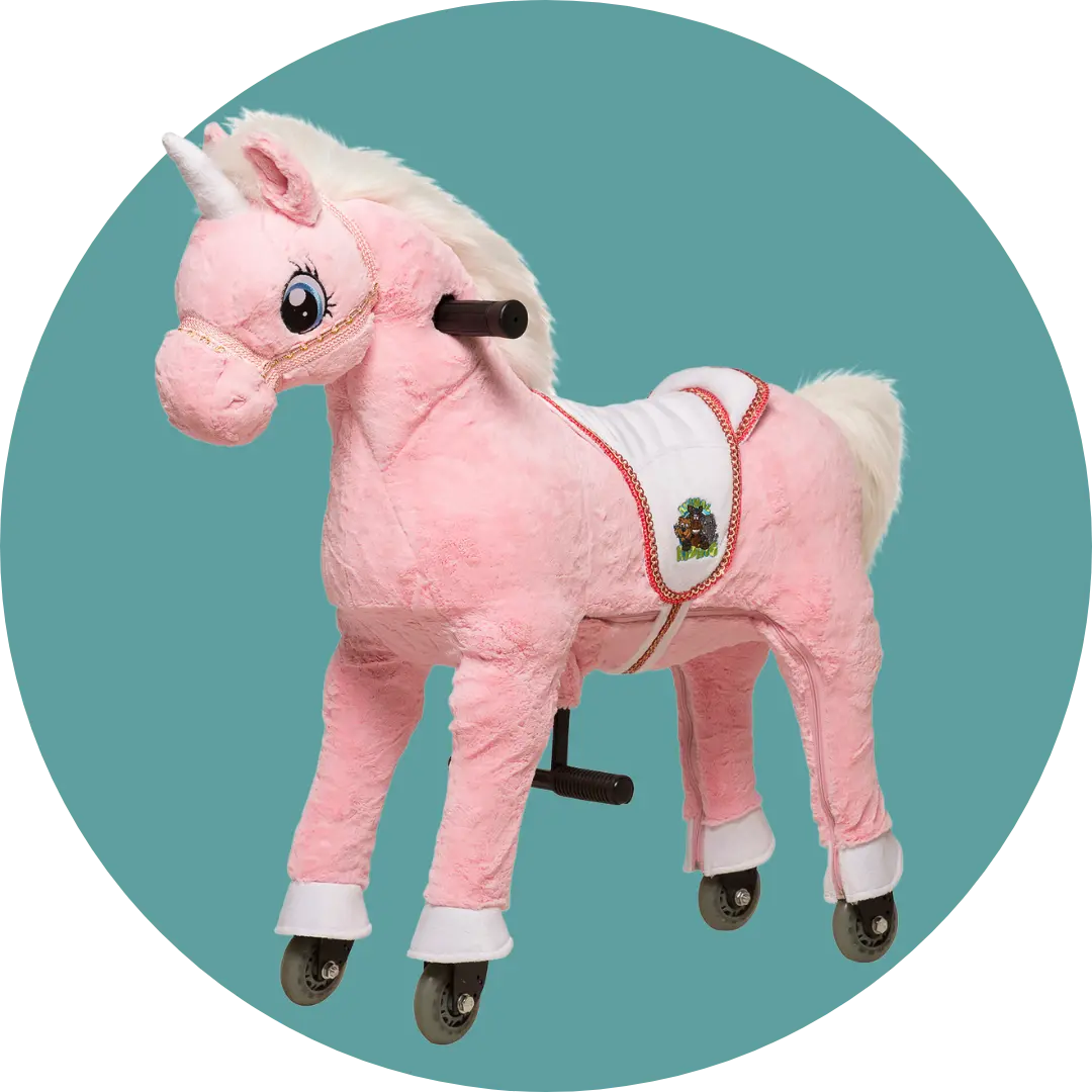 Lenkbares Reittier - Einhorn Rosalie 1