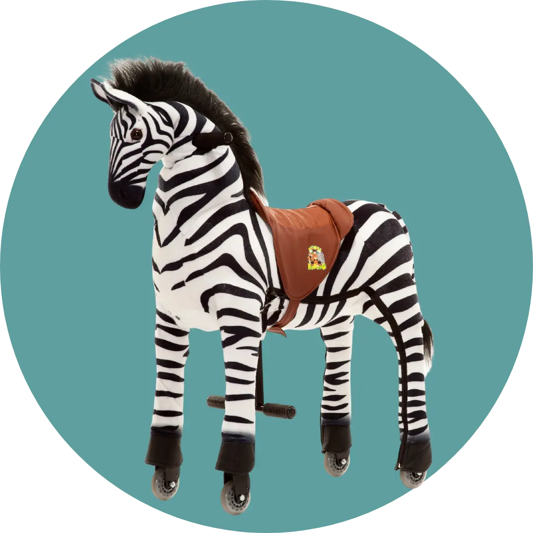 Lenkbares Reittier - Zebra Marthi 1