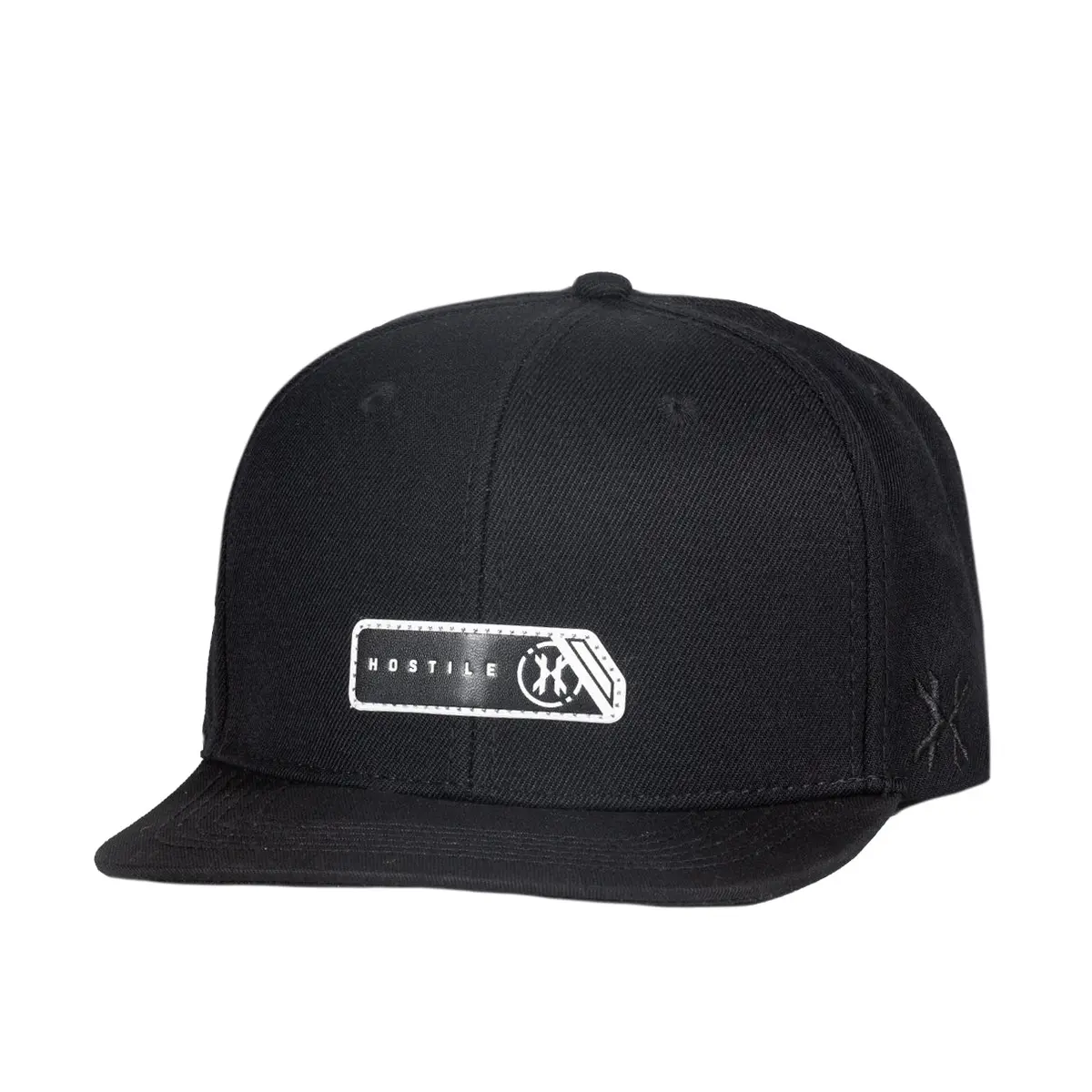 Edge Snapback Hat - Black 1