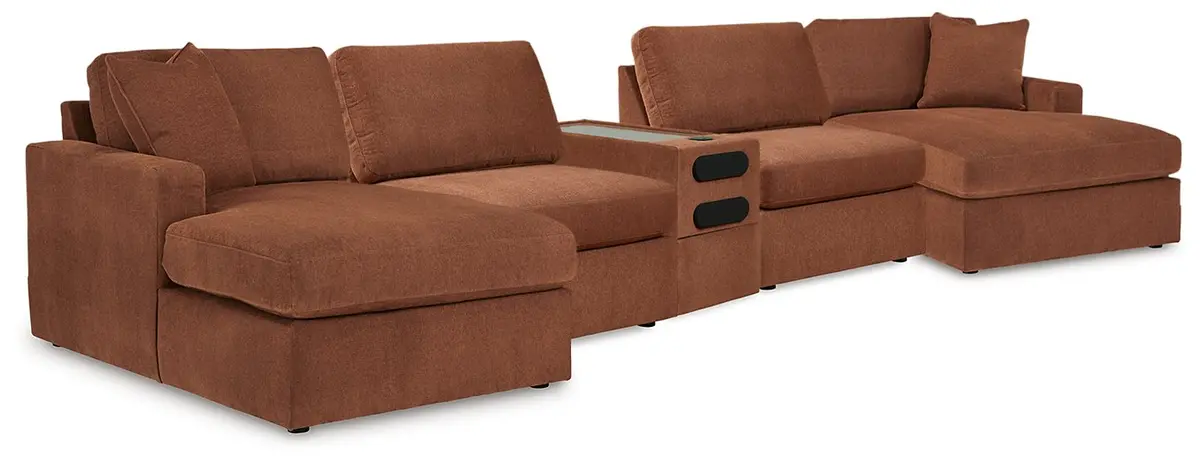 Modmax 5 Piece Sectional With Audio Console 1