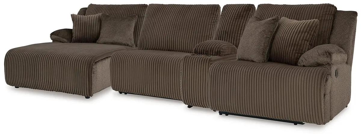 Top Tier Reclining Sectional With Chaise 5