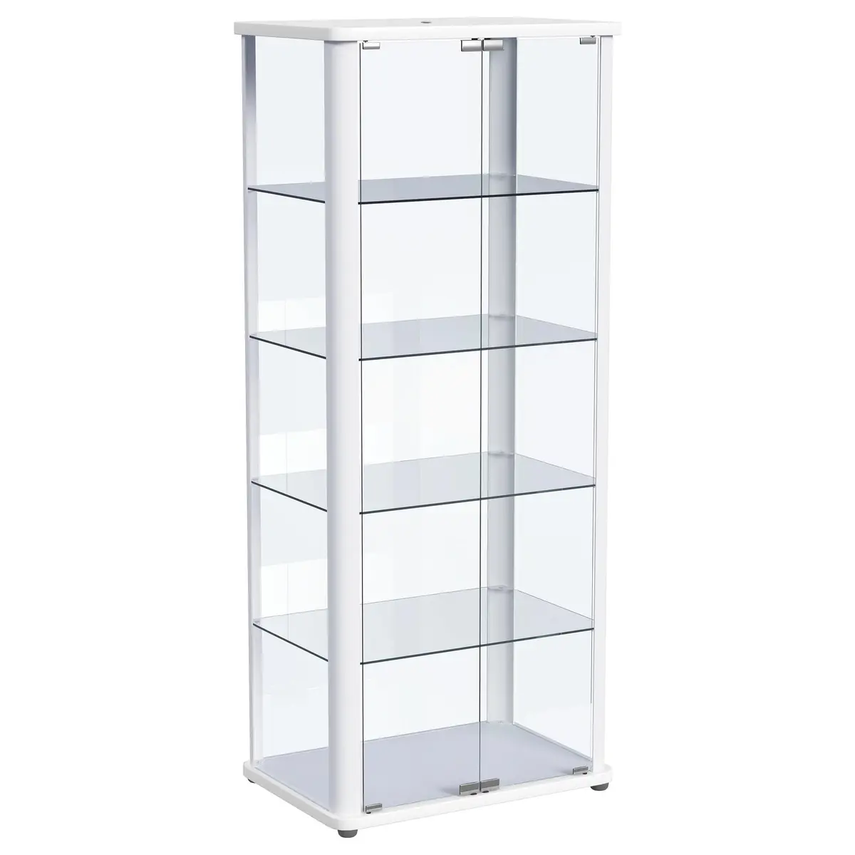 Aero Curio Cabinet With Led Lighting 1