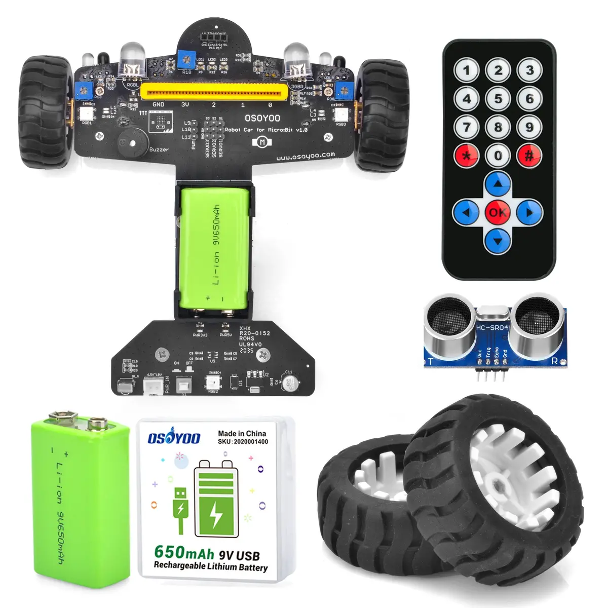 Osoyoo Photon Robot Kit Powered By Micro:Bit 1