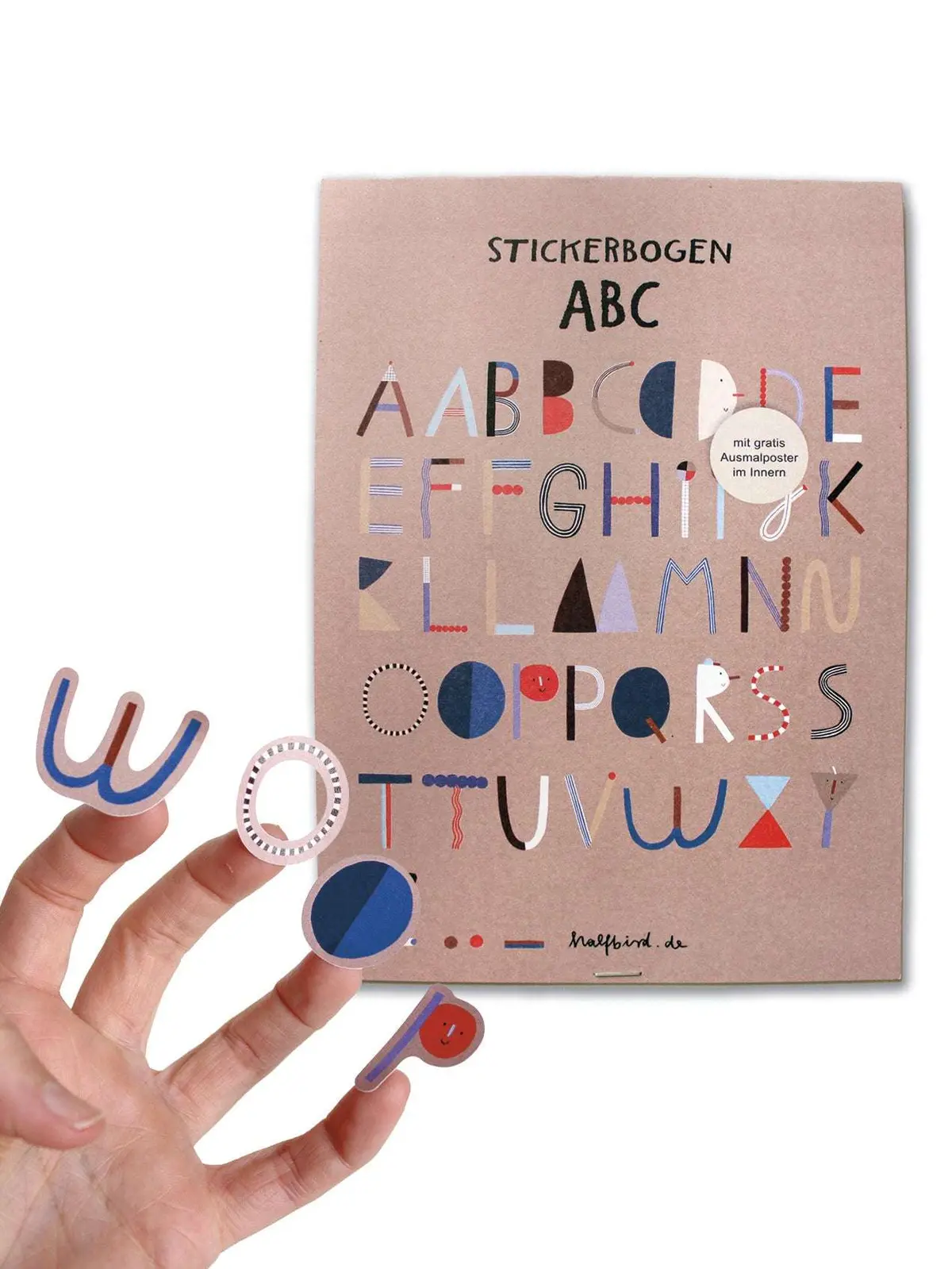 Stickerbogen Abc  | Papier 1