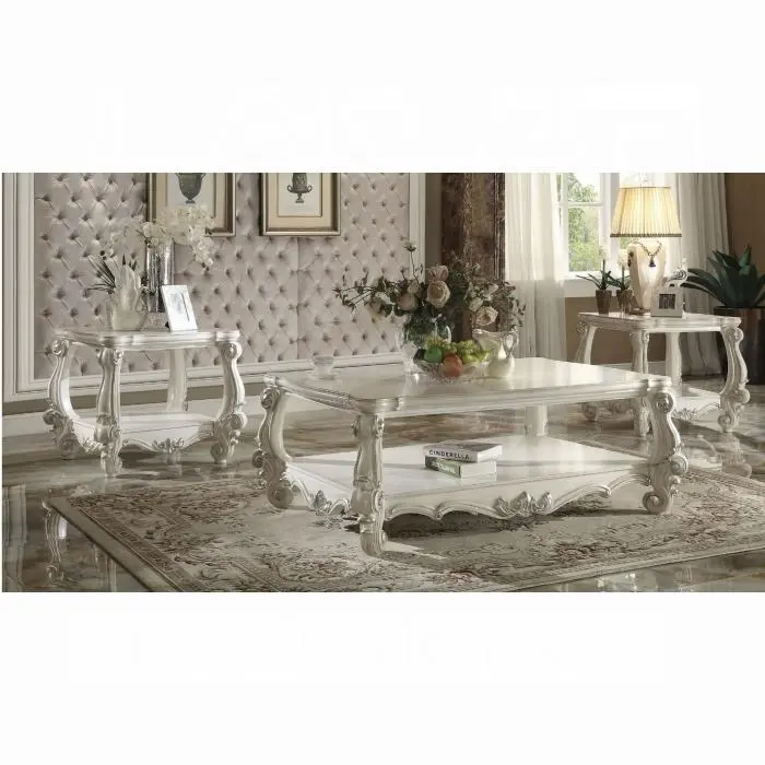 Versailles Bone White Coffee Table 1