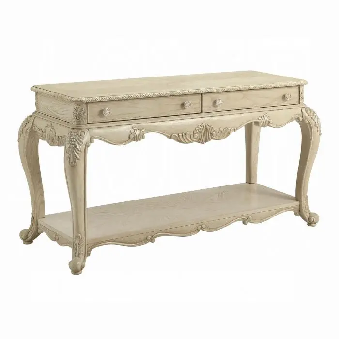 Ragenardus Antique White Sofa Table 1