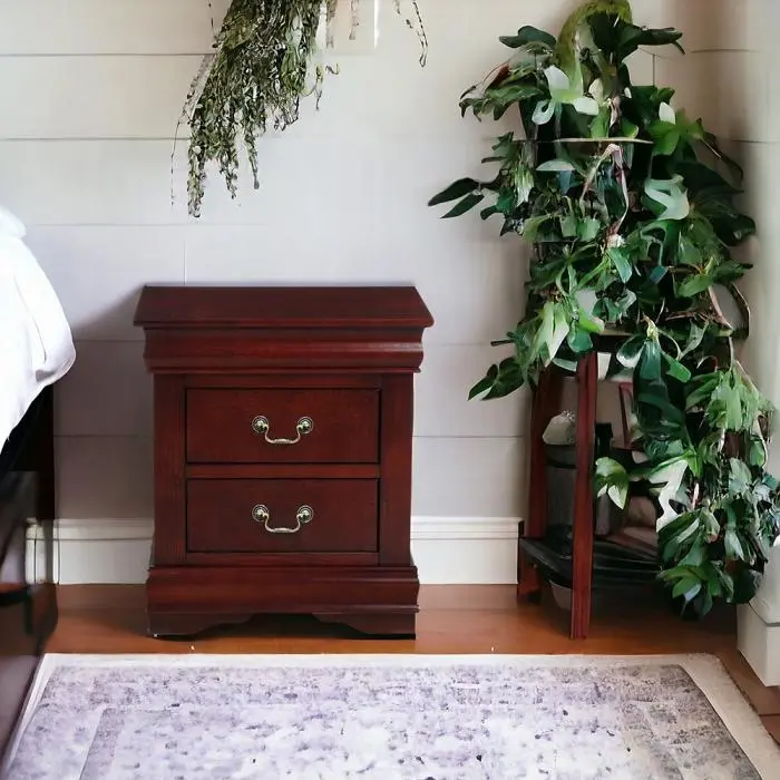 Louis Philippe Cherry Nightstand 1