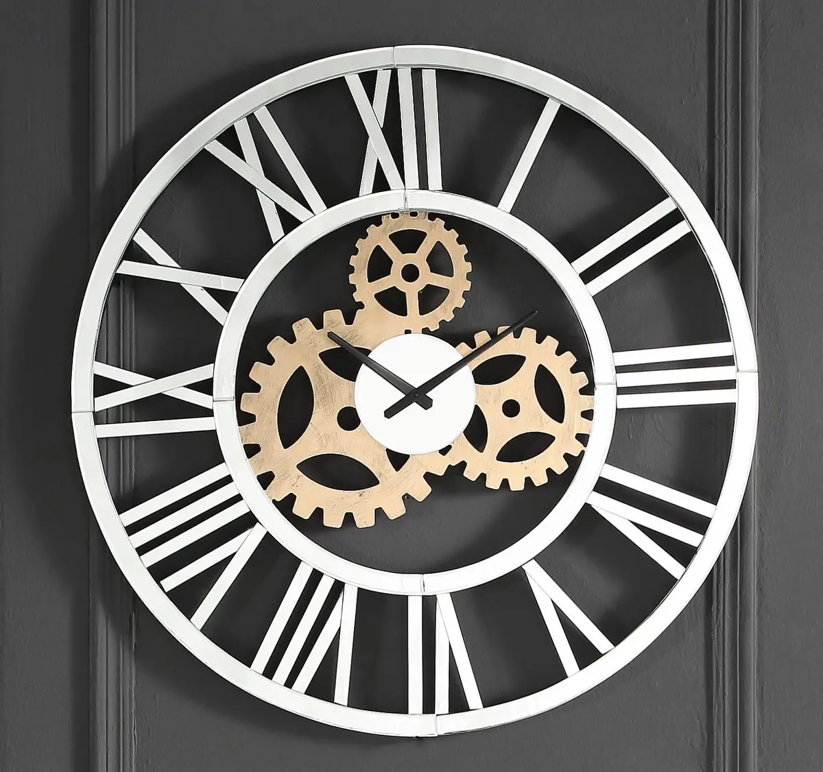 Acilia Mirrored Wall Clock 1